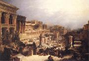 David Roberts The Israelites Leaving Egypt oil painting artist